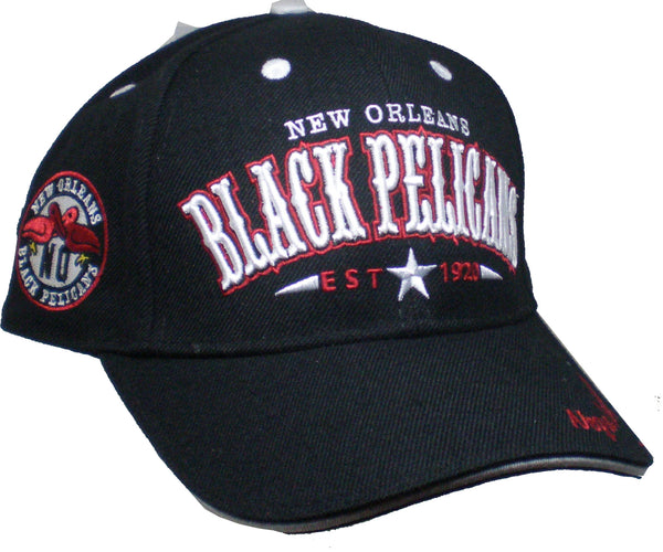 Big Boy New Orleans Black Pelicans Legends S2 Mens Baseball Cap [Black - Adjustable Size]