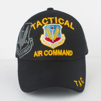 Tactical Air Command Shadow Mens Cap [Black - Adjustable Size - Baseball Cap]
