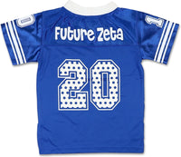 Big Boy Zeta Phi Beta Future Zeta Kids Football Jersey [Royal Blue]