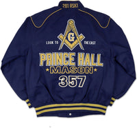 Big Boy Prince Hall Mason Divine S5 Mens Twill Jacket [Navy Blue]
