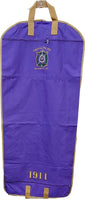 Buffalo Dallas Omega Psi Phi Garment Bag [Purple - 48"L x 24"W x 3"H]