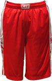 Big Boy Kappa Alpha Psi Divine 9 Mens Basketball Shorts [Crimson Red]