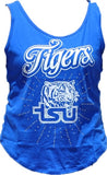 Big Boy Tennessee State Tigers Rhinestone Ladies Tank Top [Royal Blue]