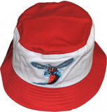 Big Boy Delaware State Hornets S141 Bucket Hat [Red - 59 cm]