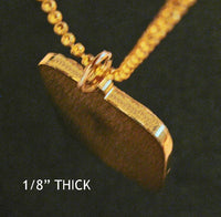 Omega Psi Phi Gold Slab Dog Tag & Lapel Pin Set [Gold - In Description]