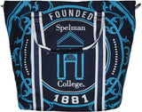 Big Boy Spelman College S1 Canvas Tote Bag [Navy Blue - 20" x 15"]
