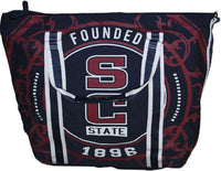 Big Boy South Carolina State Bulldogs S1 Canvas Tote Bag [Navy Blue]