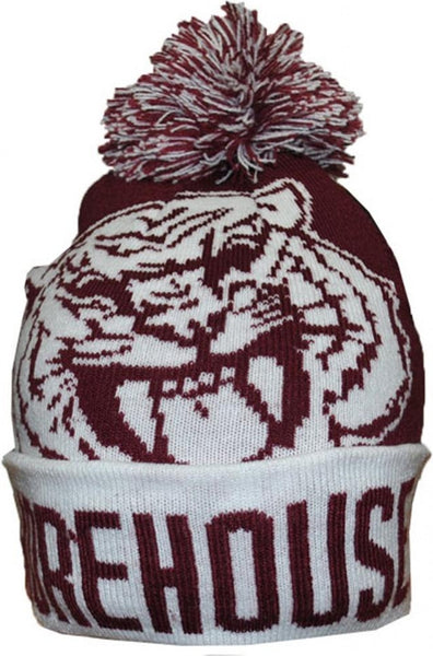 Big Boy Morehouse Maroon Tigers S248 Beanie With Ball [Maroon]