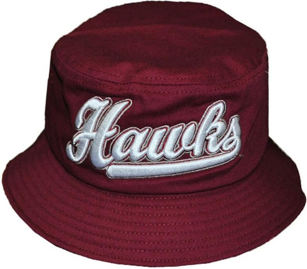 Big Boy Maryland Eastern Shore Hawks S142 Bucket Hat [Maroon - 59 cm]