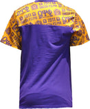 Big Boy Omega Psi Phi Divine 9 Mens Sublimation Jersey Tee [Purple]