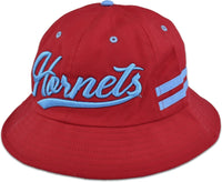 Big Boy Delaware State Hornets S143 Bucket Hat [Red - 59 cm]