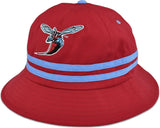 Big Boy Delaware State Hornets S3 Mens Bucket Hat [Red - 59 cm]