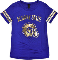 Big Boy Albany State Golden Rams Ladies Jersey Tee [Royal Blue]