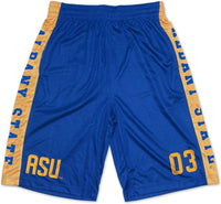 Big Boy Albany State Golden Rams Mens Basketball Shorts [Royal Blue]