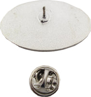 Zeta Phi Beta Amicae Founded 1948 Lapel Pin [Silver - 1.5"W x 0.875"T]