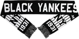 Big Boy New York Black Yankees Baseball Scarf [Black - 80" x 7"]