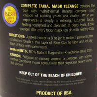 MineCeuticals Face2theMAX Oregon Blue Clay Face Mask Cleanse Powder [Pre-Pack - Blue - 8 oz.]
