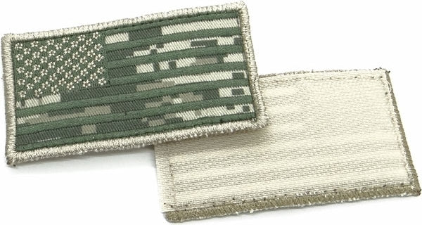 United States Flag Hook And Loop Patch [Desert Digital - 3.5" x 2"]