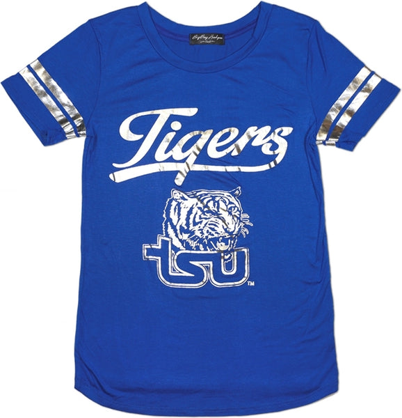 Big Boy Tennessee State Tigers S2 Ladies Jersey Tee [Royal Blue]