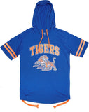 Big Boy Savannah State Tigers Ladies Hoodie Tee [Royal Blue]