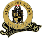 Alpha Phi Alpha Fraternity, Inc. Since 1906 Iron-On Patch [Black]