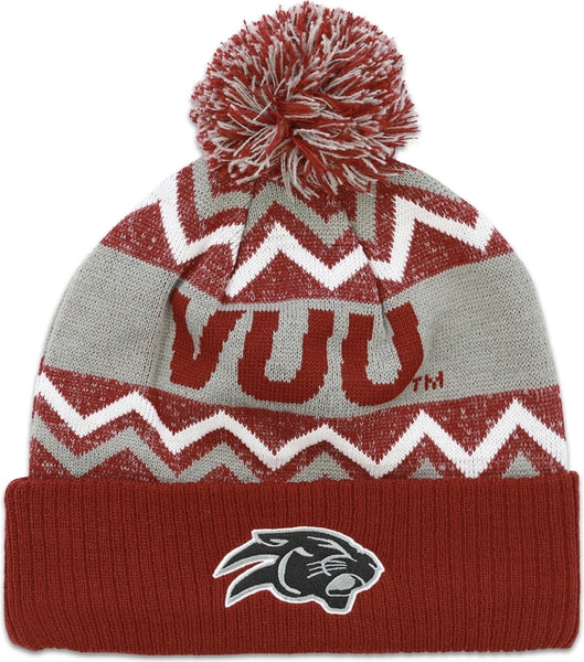 Big Boy Virginia Union Panthers S250 Beanie With Ball [Maroon]