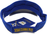 Buffalo Dallas Sigma Gamma Rho Visor [Blue]