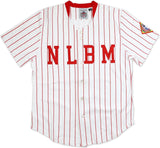 Big Boy Negro League Baseball NLBM Ladies Jersey [White/Red]
