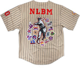 Big Boy Negro League Baseball All-Team Commemorative S4 Mens Jersey [Khaki]