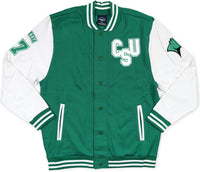 Big Boy Chicago State Cougars Mens Fleece Jacket [Green]