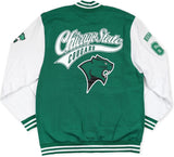 Big Boy Chicago State Cougars Mens Fleece Jacket [Green]
