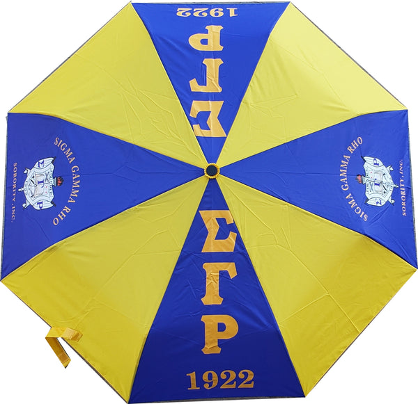 Buffalo Dallas Sigma Gamma Rho Mini Automatic Umbrella [Blue]