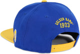Big Boy Albany State Golden Rams S141 Mens Snapback Cap [Royal Blue - Adjustable Size]