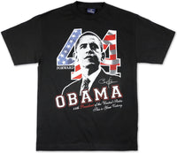 Big Boy President Barack Obama Graphic S2 Mens Tee [Black]