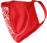 Big Boy Kappa Alpha Psi Divine 9 S1 Printed Face Mask w/Filter Pocket [Pre-Pack - Crimson Red]