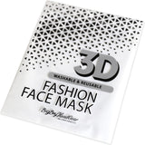 Big Boy Omega Psi Phi Divine 9 S2 Summer Poly Fashion Face Mask [Gold]