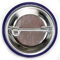 Hamsa Hand Symbol Pin Back Button [White]