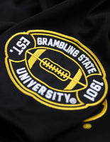 Big Boy Grambling State Tigers S12 Mens Football Jersey [Black]
