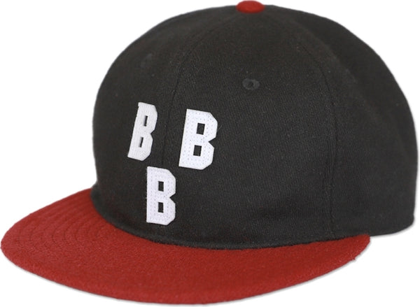 Big Boy Birmingham Black Barons Heritage Collection S141 Mens Wool Cap [Black - Adjustable Size]