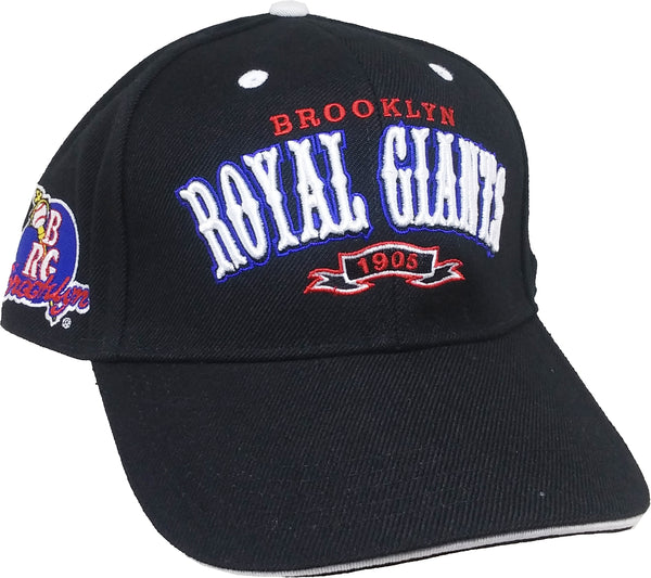 Big Boy Brooklyn Royal Giants Legends S142 Mens Baseball Cap [Black - Adjustable Size]