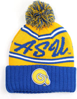 Big Boy Albany State Golden Rams S252 Beanie With Ball [Gold]