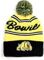 Big Boy Bowie State Bulldogs S252 Beanie With Ball [Gold]