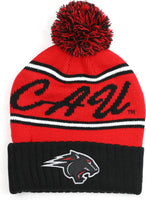 Big Boy Clark Atlanta Panthers S252 Beanie With Ball [Red]