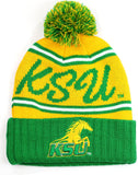 Big Boy Kentucky State Thorobreds S252 Beanie With Ball [Gold]