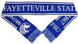 Big Boy Fayetteville State Broncos S6 Knit Scarf [Royal Blue - 80" x 7"]