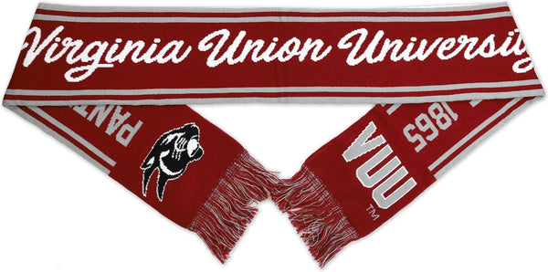 Big Boy Virginia Union Panthers S6 Knit Scarf [Maroon]