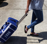 Buffalo Dallas Jack and Jill Carry On Luggage Trolley Bag [Blue - 24"L x 18"W x 6"H]