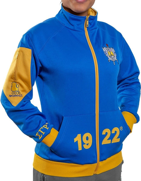 Sigma Gamma Rho Elite Ladies Track Jacket [Blue]