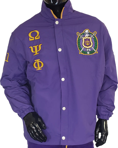 Buffalo Dallas Omega Psi Phi All-Weather Jacket [Purple]