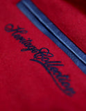 Big Boy Kansas City Monarchs NLBM Heritage Collection Mens Wool Jacket [Red]